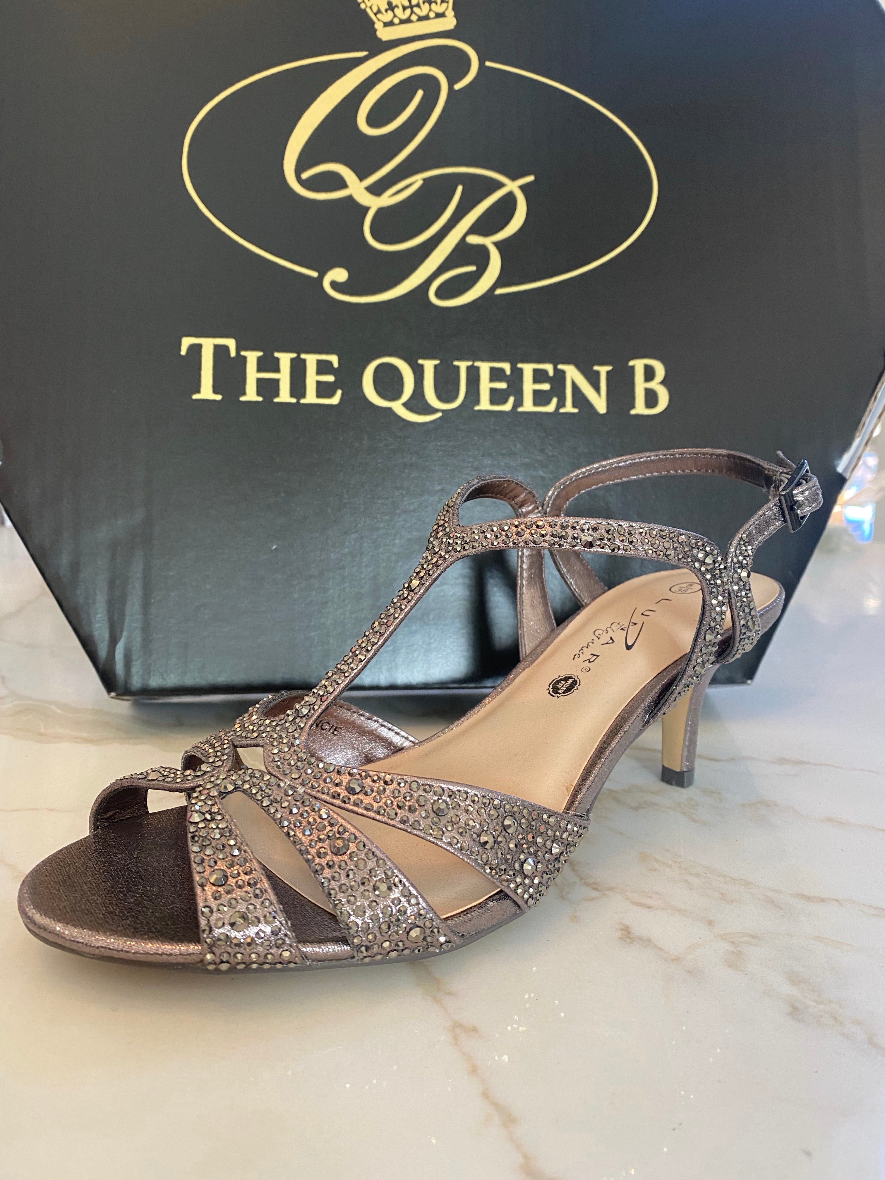 ‼️ 1 left ‼️ Size 3 LUNAR - FLR 524 - FRANCIE - PEWTER