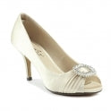 LUNAR - VALERIE - PEEP TOE SHOE - CHAMPAGNE