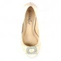LUNAR - VALERIE - PEEP TOE SHOE - CHAMPAGNE